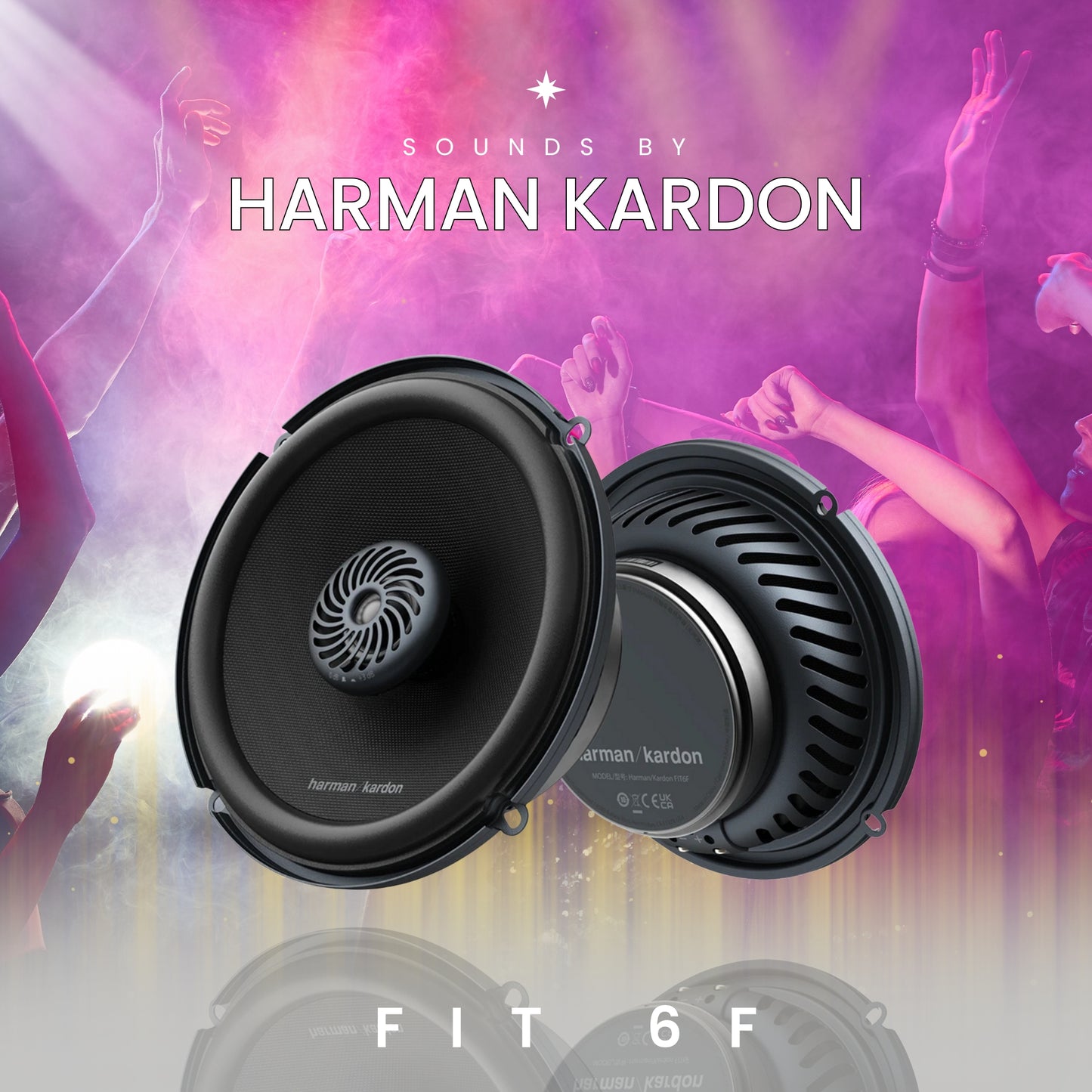 
                  
                    HARMAN KARDON Coaxial Speakers With Grille - FIT 6F-COAXIAL SPEAKERS-HARMAN-CARPLUS
                  
                