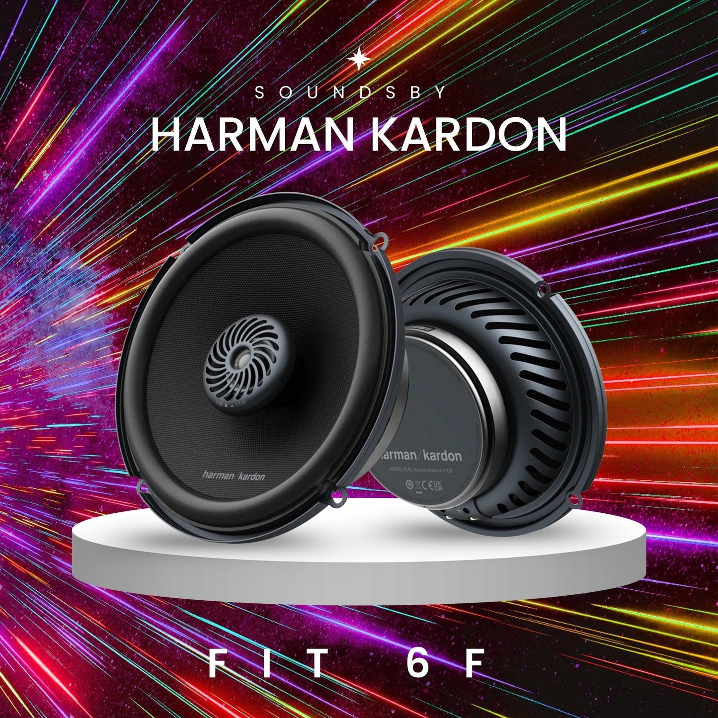 
                  
                    HARMAN KARDON Coaxial Speakers With Grille - FIT 6F-COAXIAL SPEAKERS-HARMAN-CARPLUS
                  
                