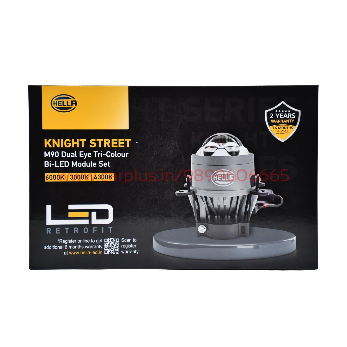
                  
                    HELLA Knight Street M90 LED Module Dual Beam With Tri Color(358.213-661 )-LED LIGHTS-HELLA-CARPLUS
                  
                