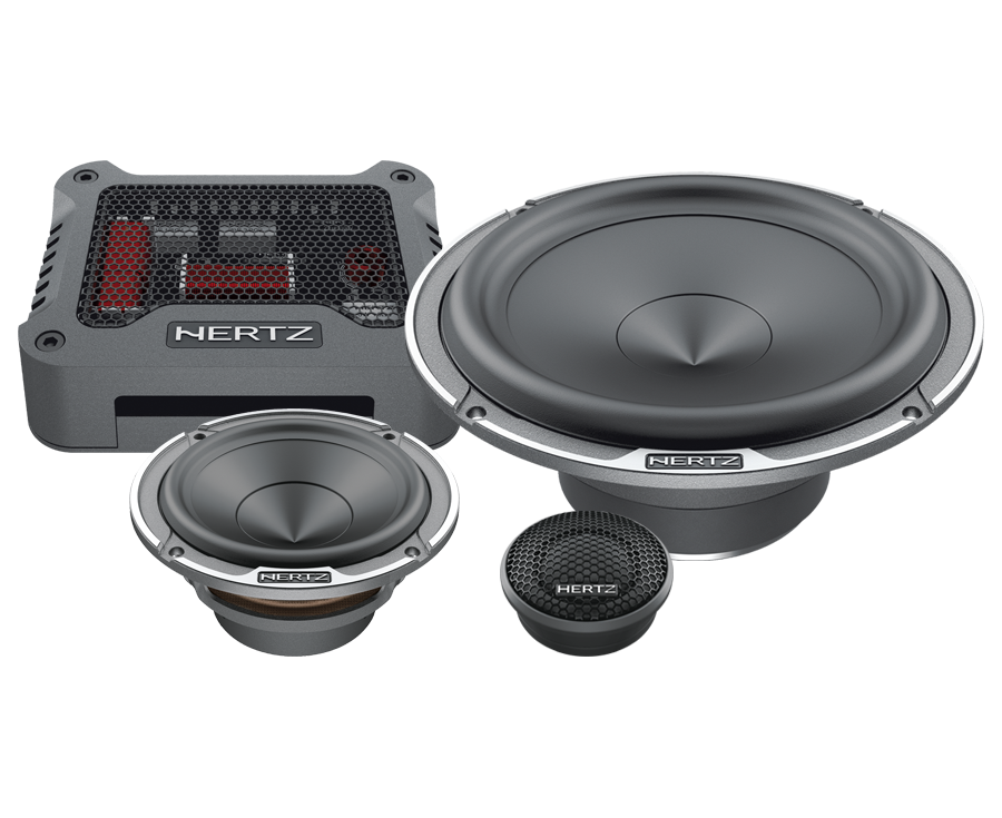 HERTZ 3 Way Component Speaker - Millepro series-MPK 163.3-3 WAY COMPONENT SYSTEM-HERTZ-CARPLUS