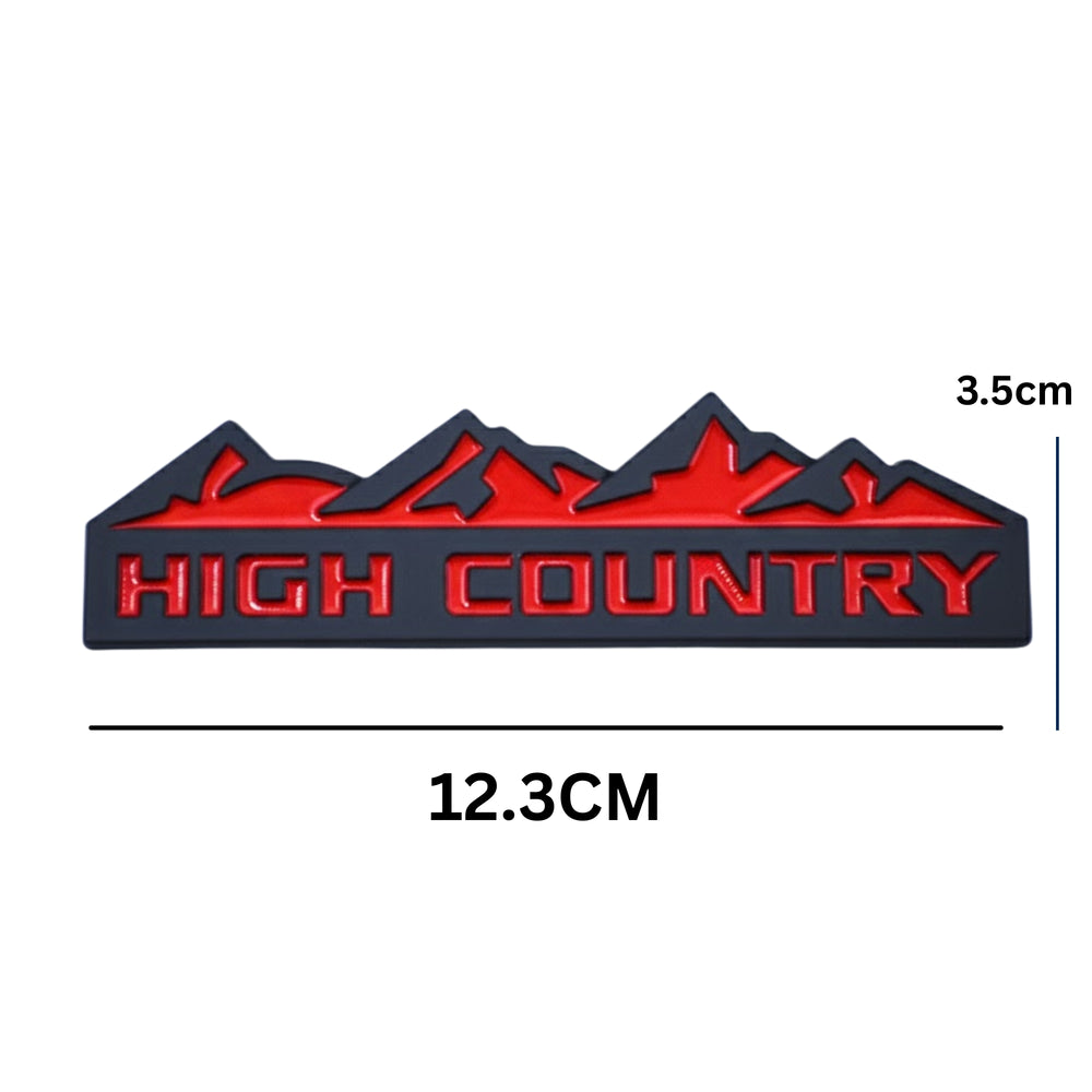 
                  
                    HIGH COUNTRY Emblem 3D Badge Red & Black-BADGES-CARPLUS-CARPLUS
                  
                