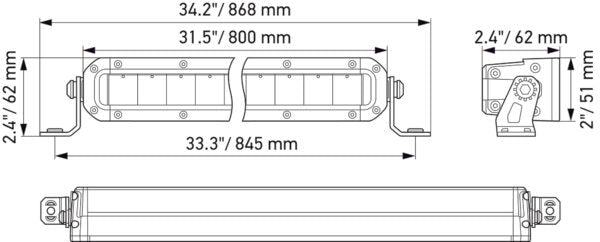 
                  
                    Hella 358.196-311 Black Magic- TSS Bar 32"-LIGHT BAR-HELLA-CARPLUS
                  
                