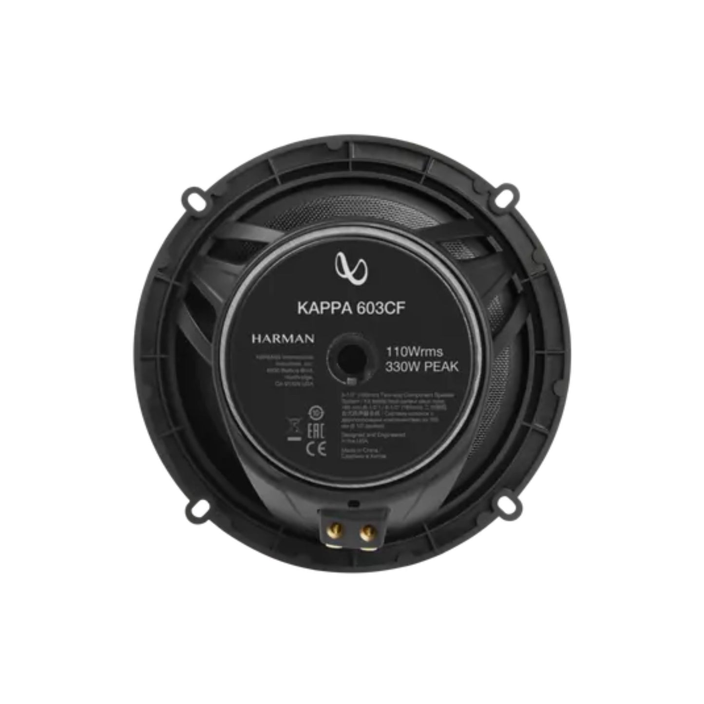 
                  
                    INFINITY 6.5" 2Way Component Speakers-KAPPA 603CF-COMPONENT SPEAKERS-INFINITY-CARPLUS
                  
                