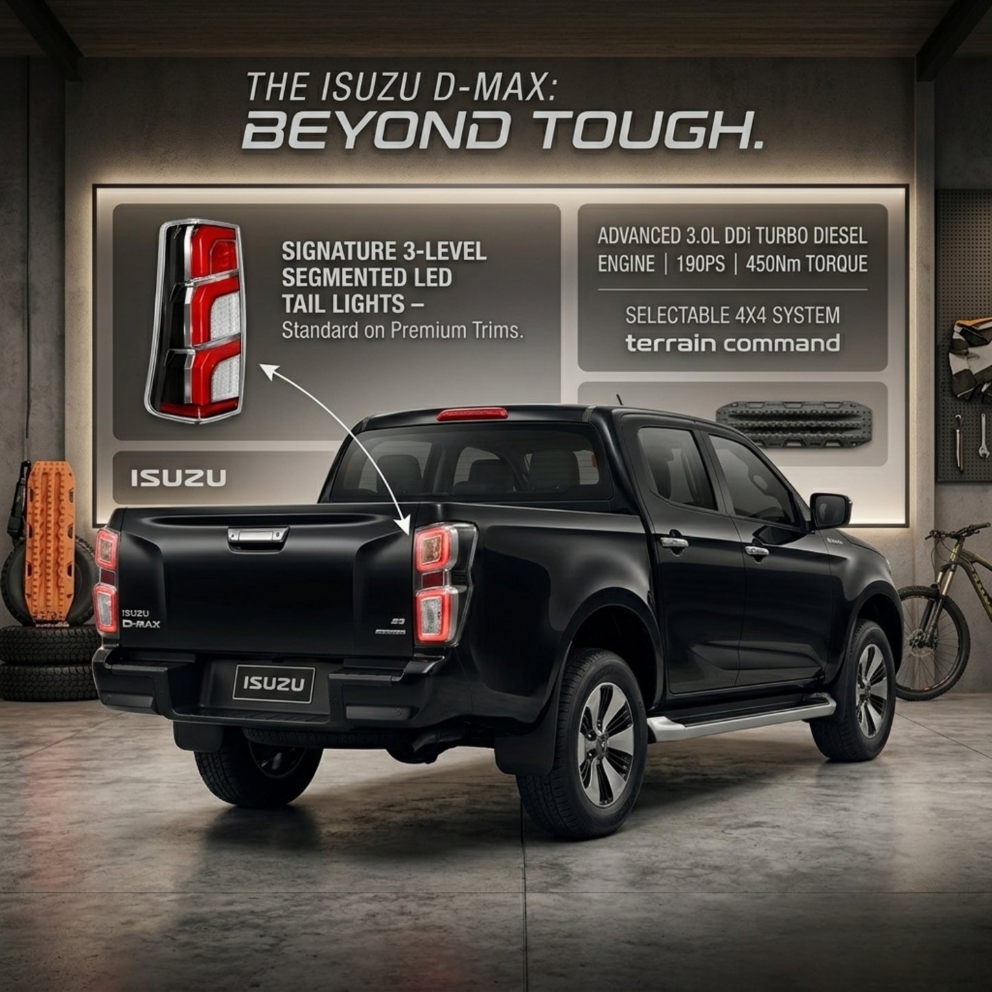 
                  
                    Isuzu Dmax Tail Lights-AFTERMARKET TAIL LAMP-RETRO-Clear-CARPLUS
                  
                
