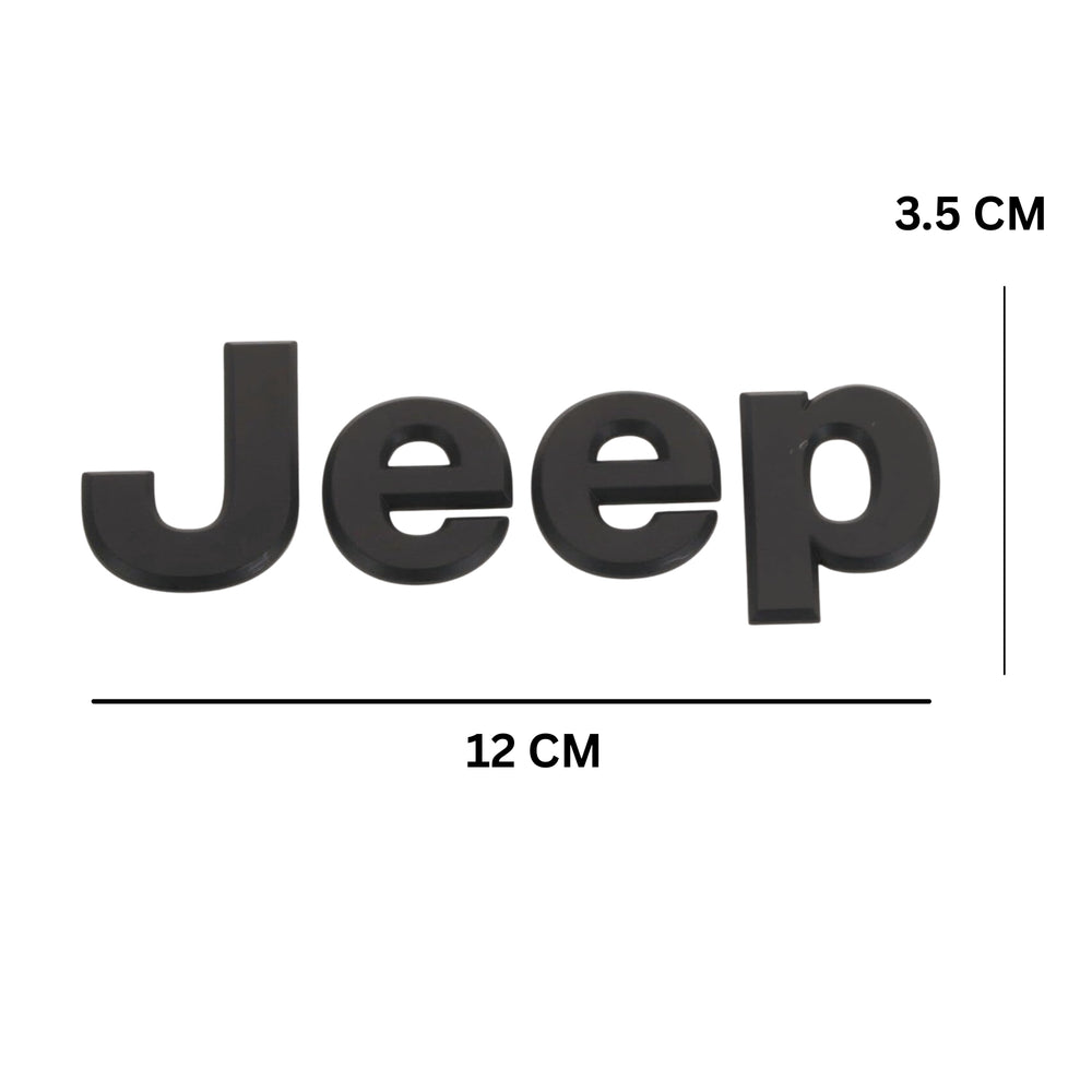 
                  
                    JEEP Emblem 3D Badge-CARPLUS-Matte Black Finishing-CARPLUS
                  
                