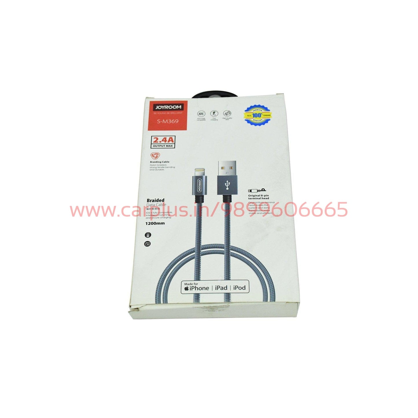 
                  
                    Joyroom 5.5A S-M379 USB Charging Cable JOYROOM CHARGING CABLE.
                  
                
