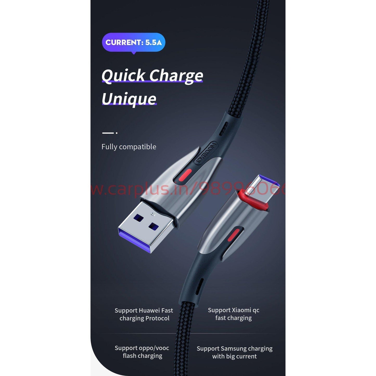 
                  
                    Joyroom 5.5A S-M379 USB Charging Cable JOYROOM CHARGING CABLE.
                  
                