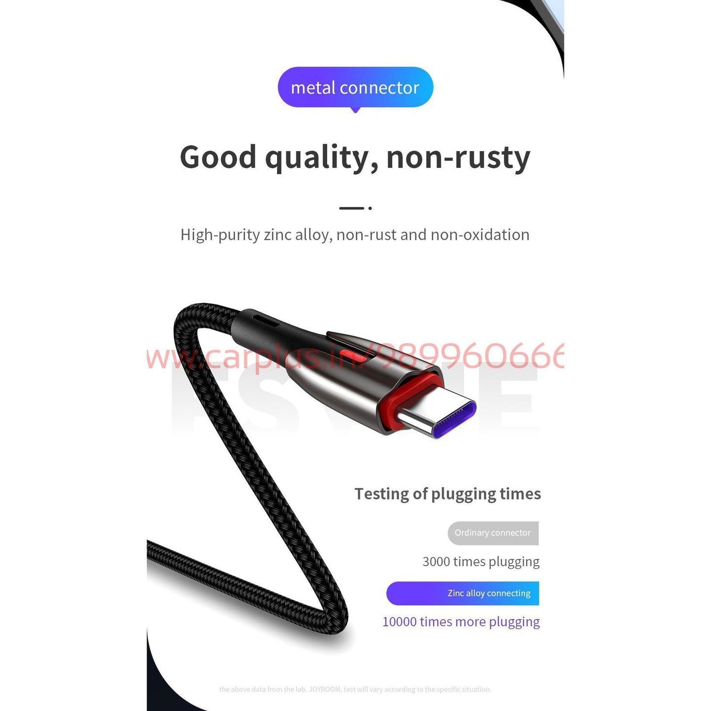 
                  
                    Joyroom 5.5A S-M379 USB Charging Cable JOYROOM CHARGING CABLE.
                  
                