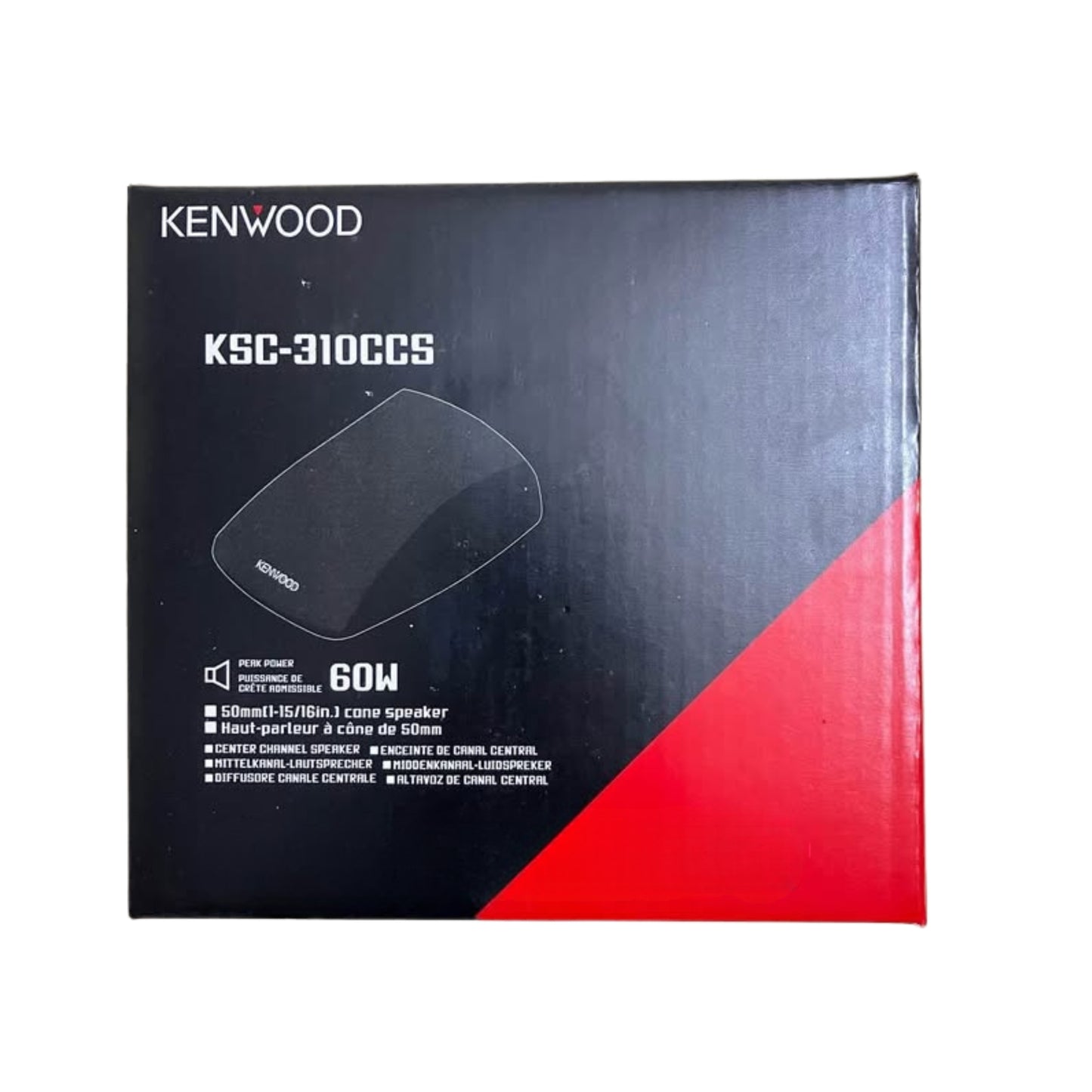 
                  
                    KENWOOD Center Channel Speaker (KSC-310CCS)-speaker-KENWOOD-CARPLUS
                  
                