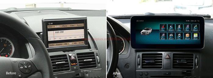 
                  
                    KMH 10.25” MBUX UI Android 8.1 GPS Navigation System For Mercedes C Class W204 (Year 2008-2010) MERCEDES BENZ ANDROID SCREENS.
                  
                