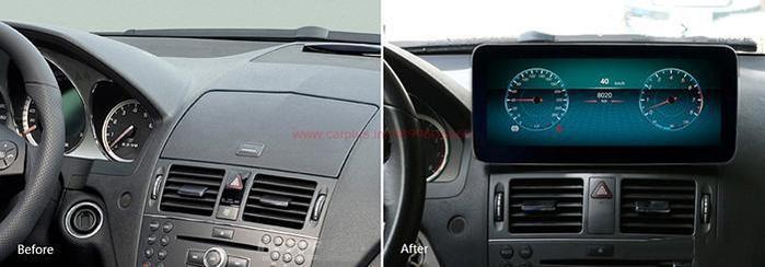 
                  
                    KMH 10.25” MBUX UI Android 8.1 GPS Navigation System For Mercedes C Class W204 (Year 2008-2010) MERCEDES BENZ ANDROID SCREENS.
                  
                