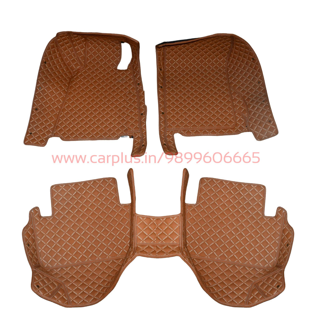 KMH 7D Car Mats Without Grass for BMW 5 Series-TAN-7D MATS-KMH-7D MATS-CARPLUS