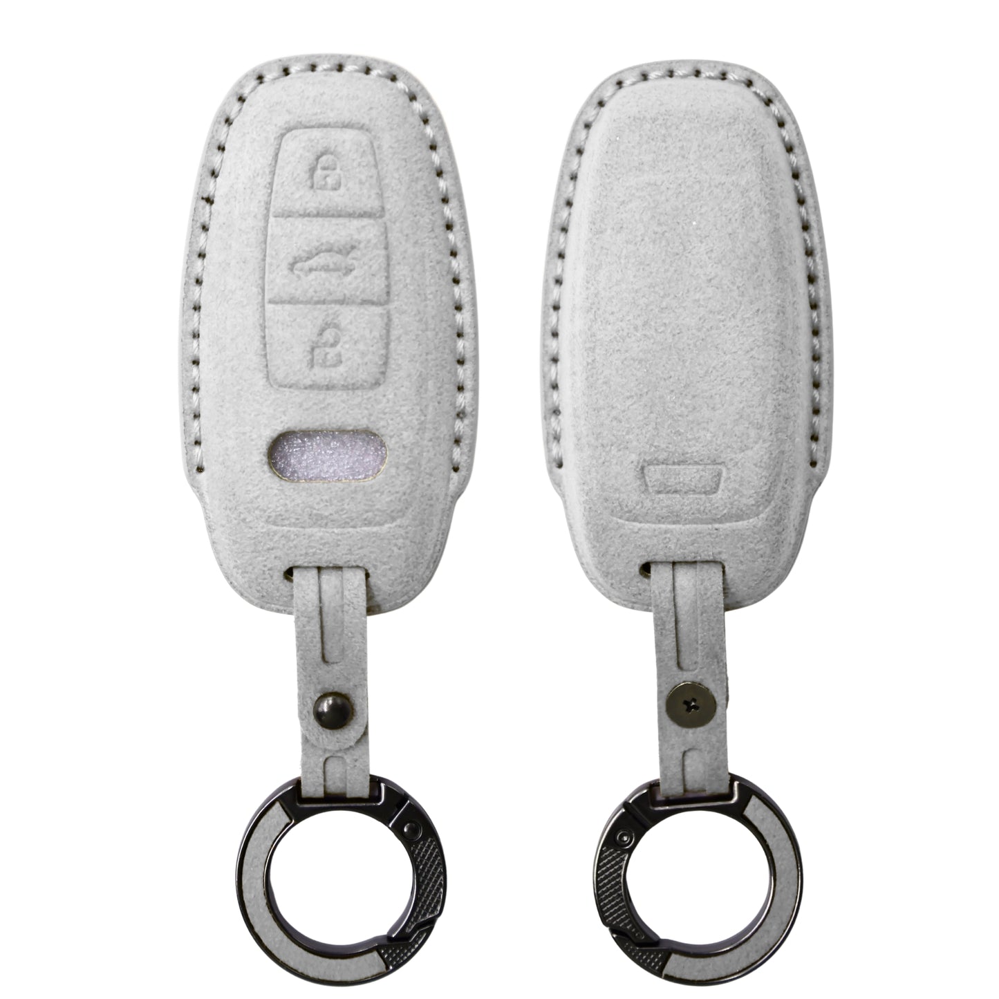 
                  
                    KMH Alcantara Key Cover for Audi(D4)-KEY COVER-KMH-Red-CARPLUS
                  
                