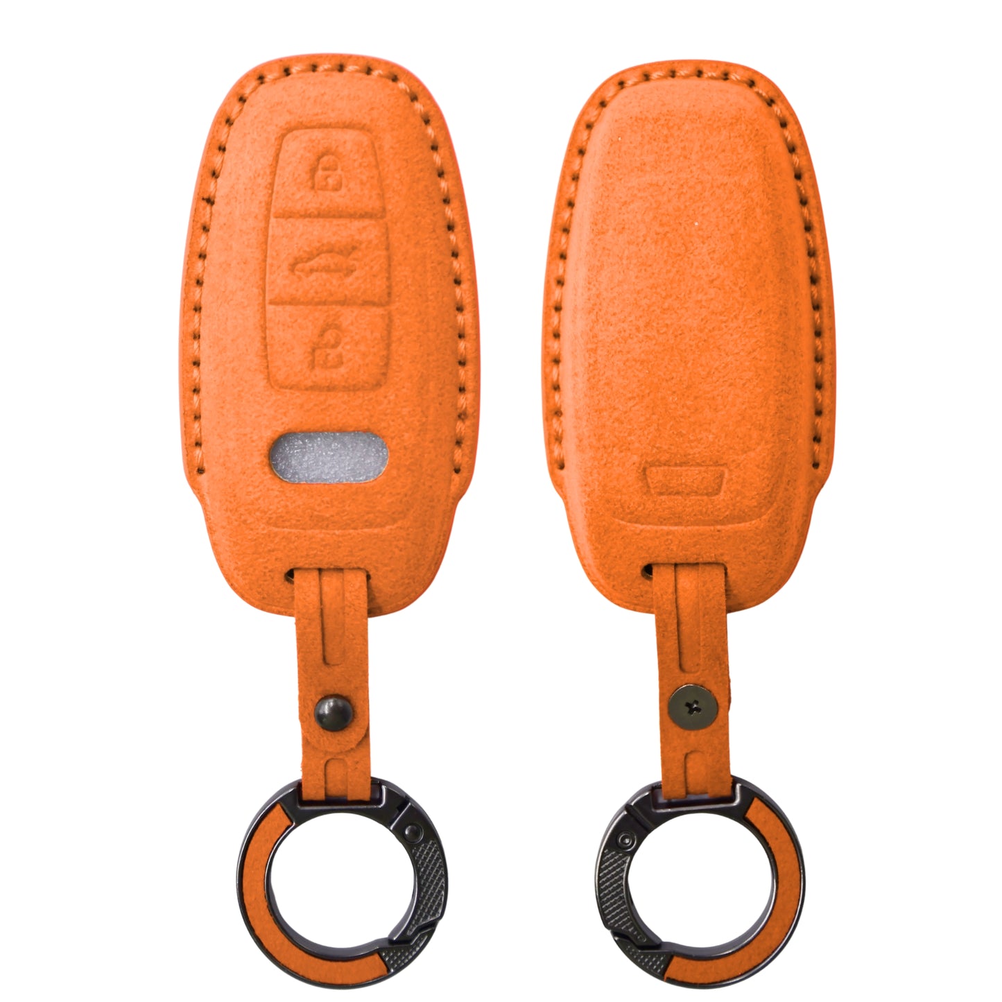 
                  
                    KMH Alcantara Key Cover for Audi(D4)-KEY COVER-KMH-Red-CARPLUS
                  
                