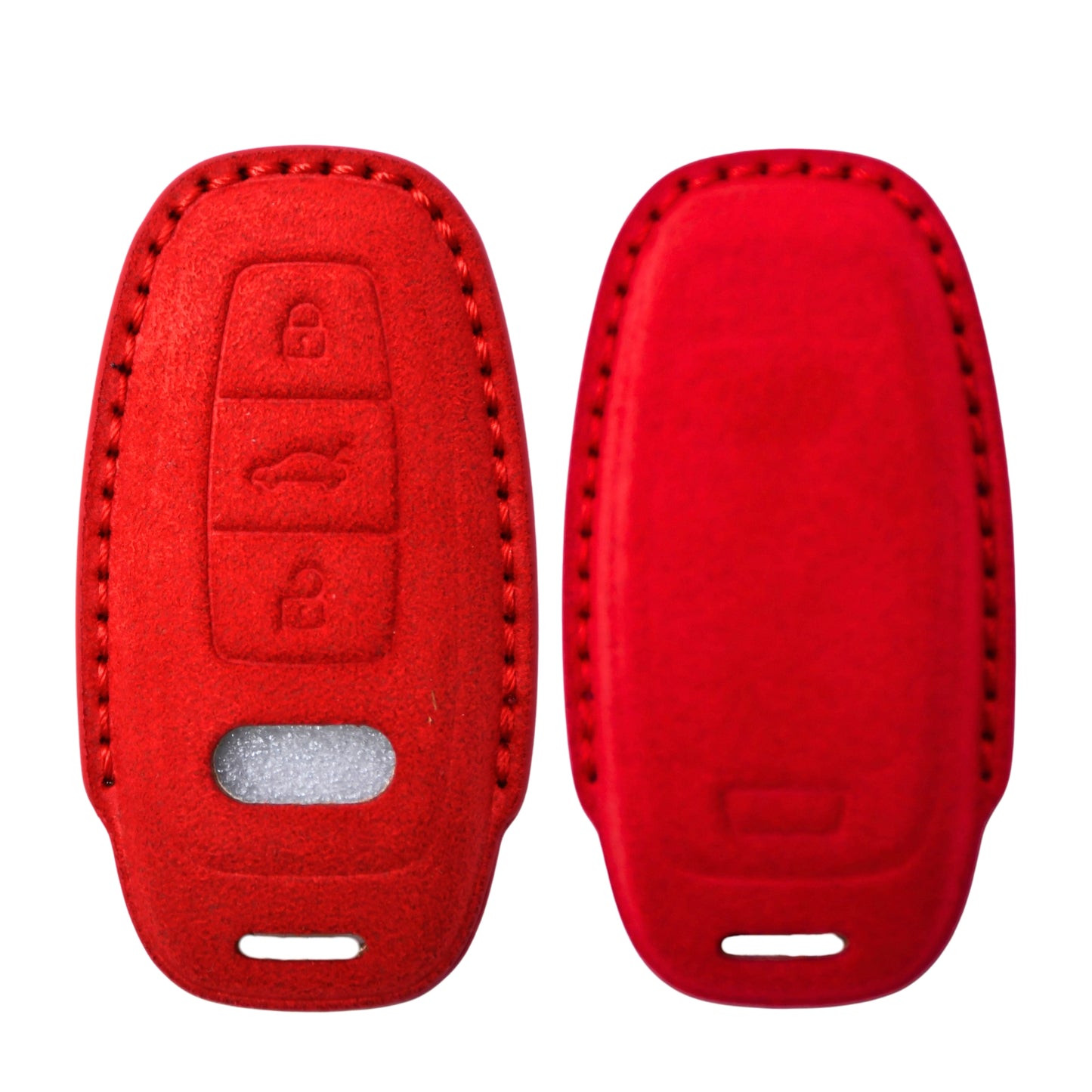 
                  
                    KMH Alcantara Key Cover for Audi(D4)-KEY COVER-KMH-Red-CARPLUS
                  
                