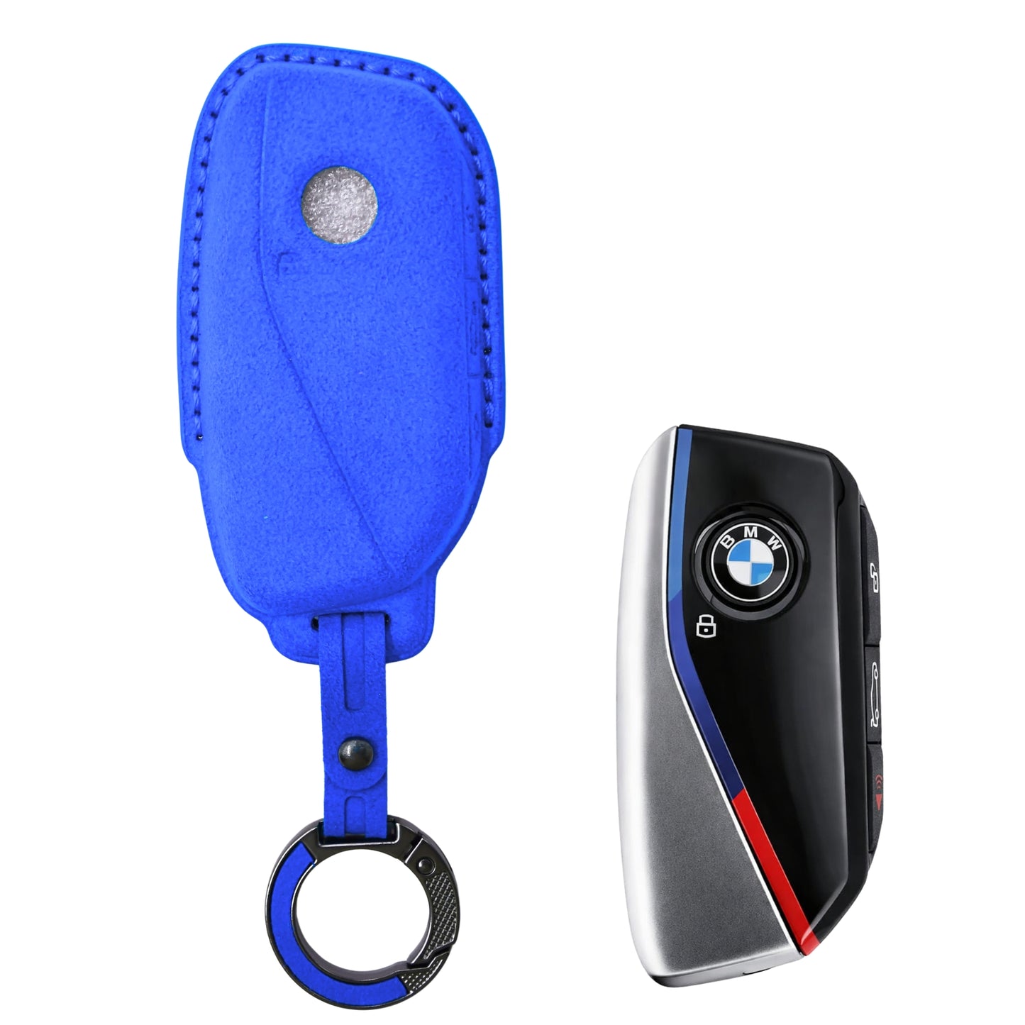 
                  
                    KMH Alcantara Key Cover for BMW(D5)-KEY COVER-KMH-Red-CARPLUS
                  
                