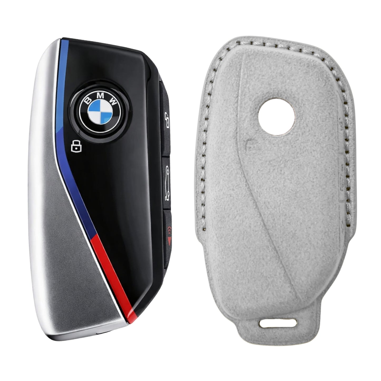 
                  
                    KMH Alcantara Key Cover for BMW(D5)-KEY COVER-KMH-Red-CARPLUS
                  
                