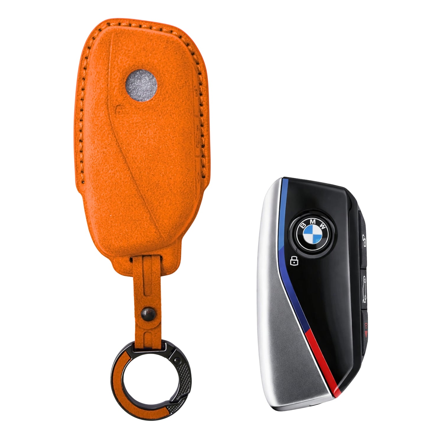 
                  
                    KMH Alcantara Key Cover for BMW(D5)-KEY COVER-KMH-Red-CARPLUS
                  
                