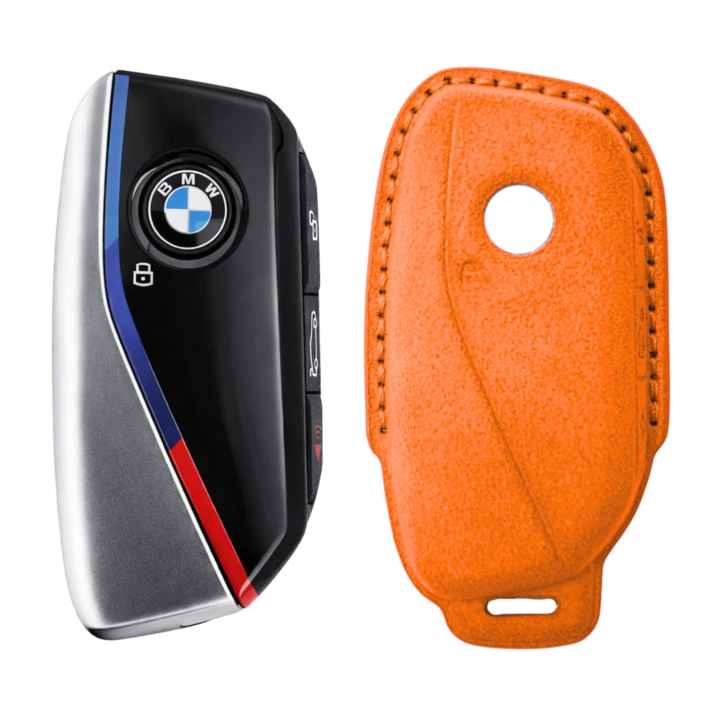 
                  
                    KMH Alcantara Key Cover for BMW(D5)-KEY COVER-KMH-Red-CARPLUS
                  
                