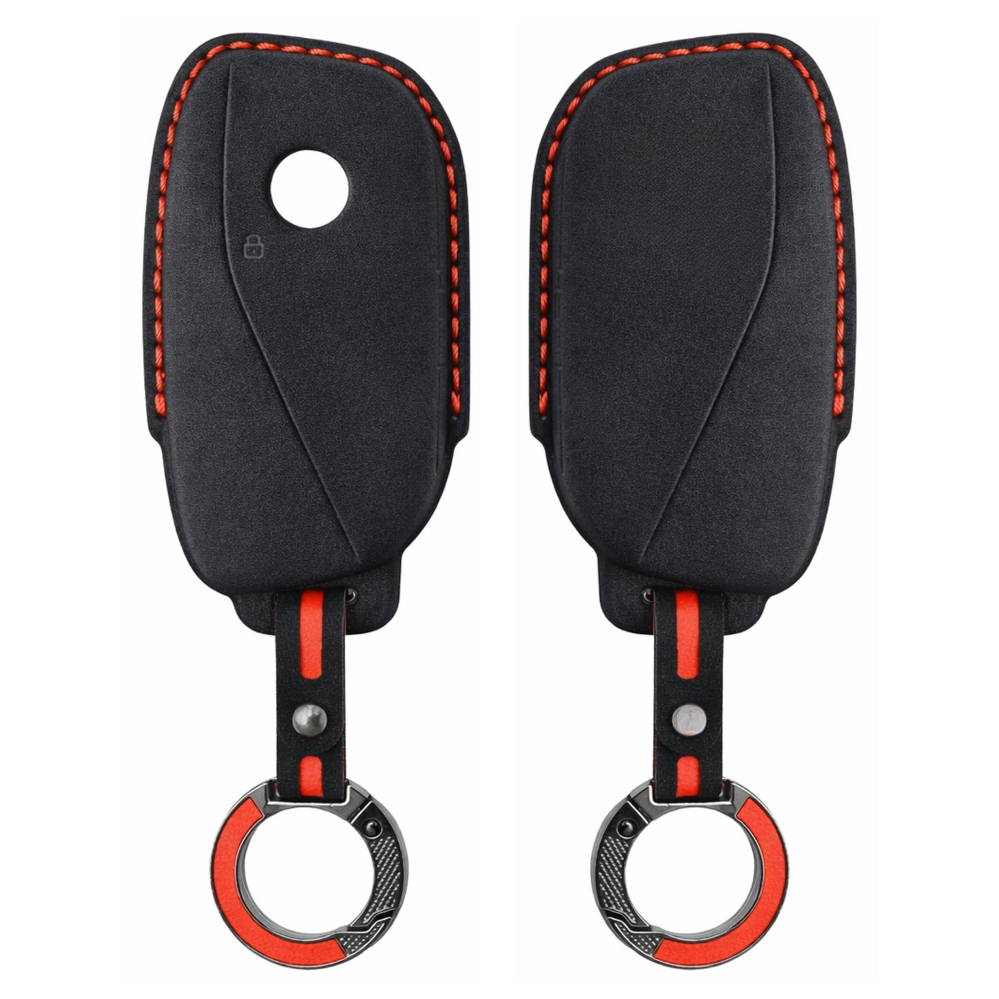 
                  
                    KMH Alcantara Key Cover for BMW(D5)-KEY COVER-KMH-Red-CARPLUS
                  
                