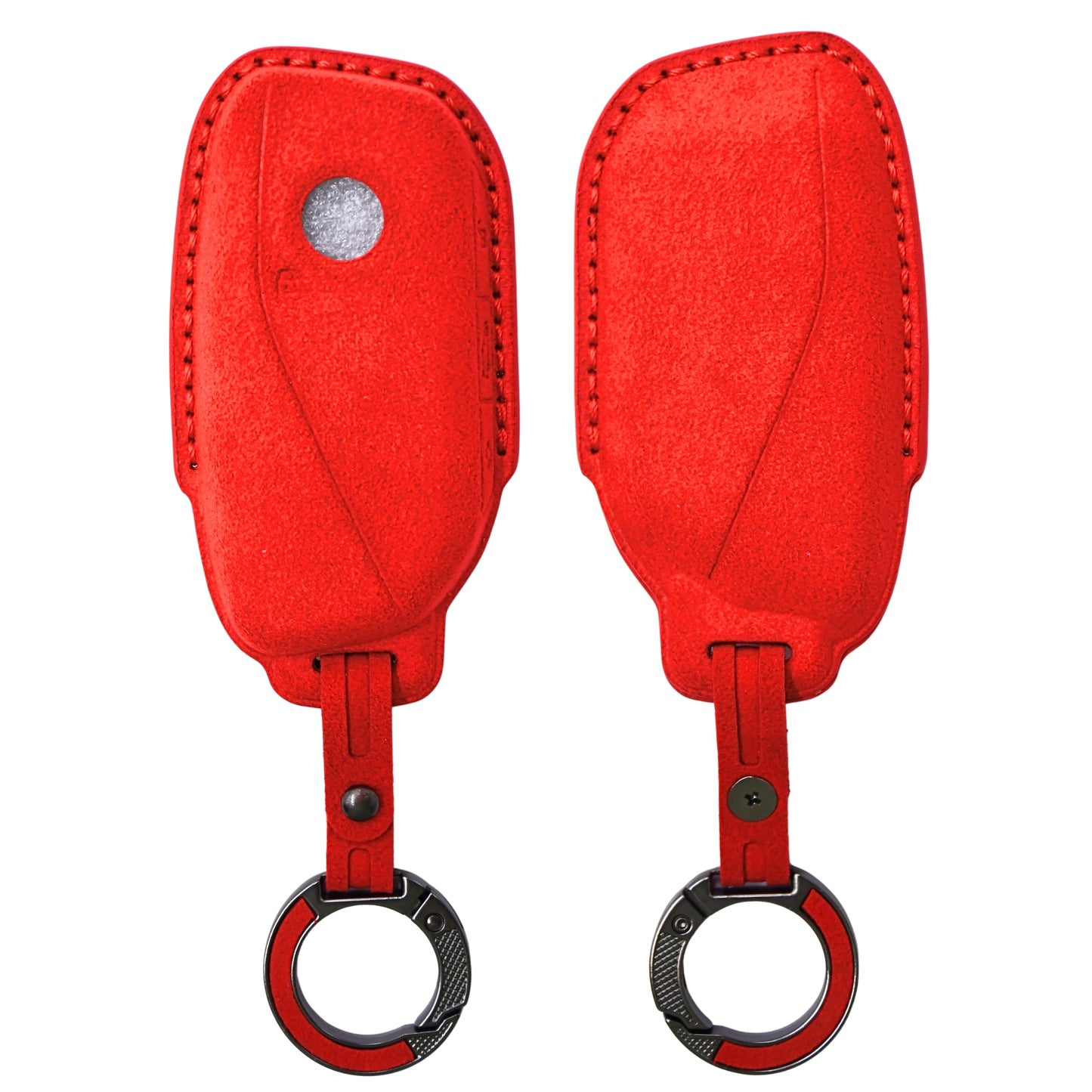 
                  
                    KMH Alcantara Key Cover for BMW(D5)-KEY COVER-KMH-Red-CARPLUS
                  
                