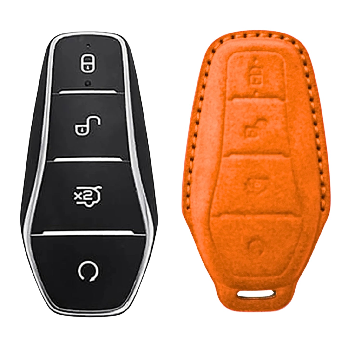 
                  
                    KMH Alcantara Key Cover for BYD-KEY COVER-KMH-Red-CARPLUS
                  
                
