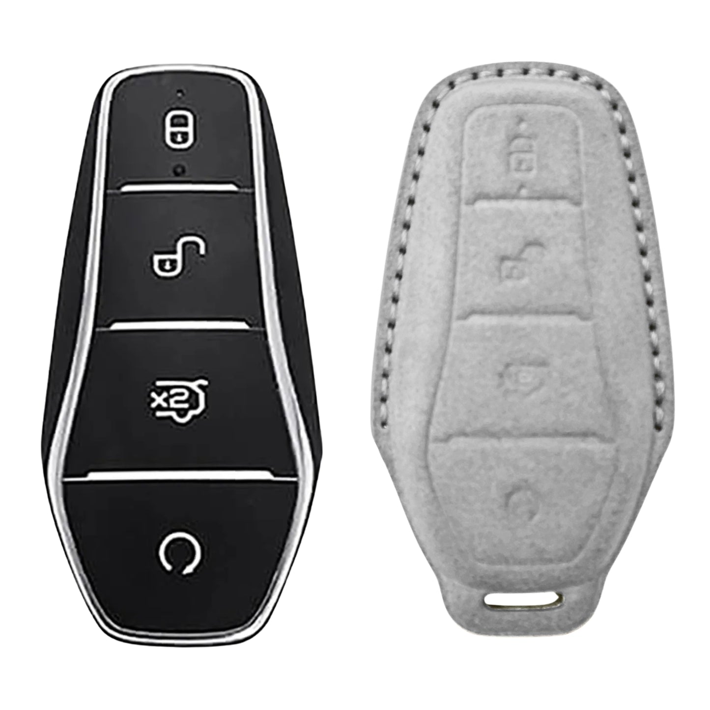 
                  
                    KMH Alcantara Key Cover for BYD-KEY COVER-KMH-Red-CARPLUS
                  
                
