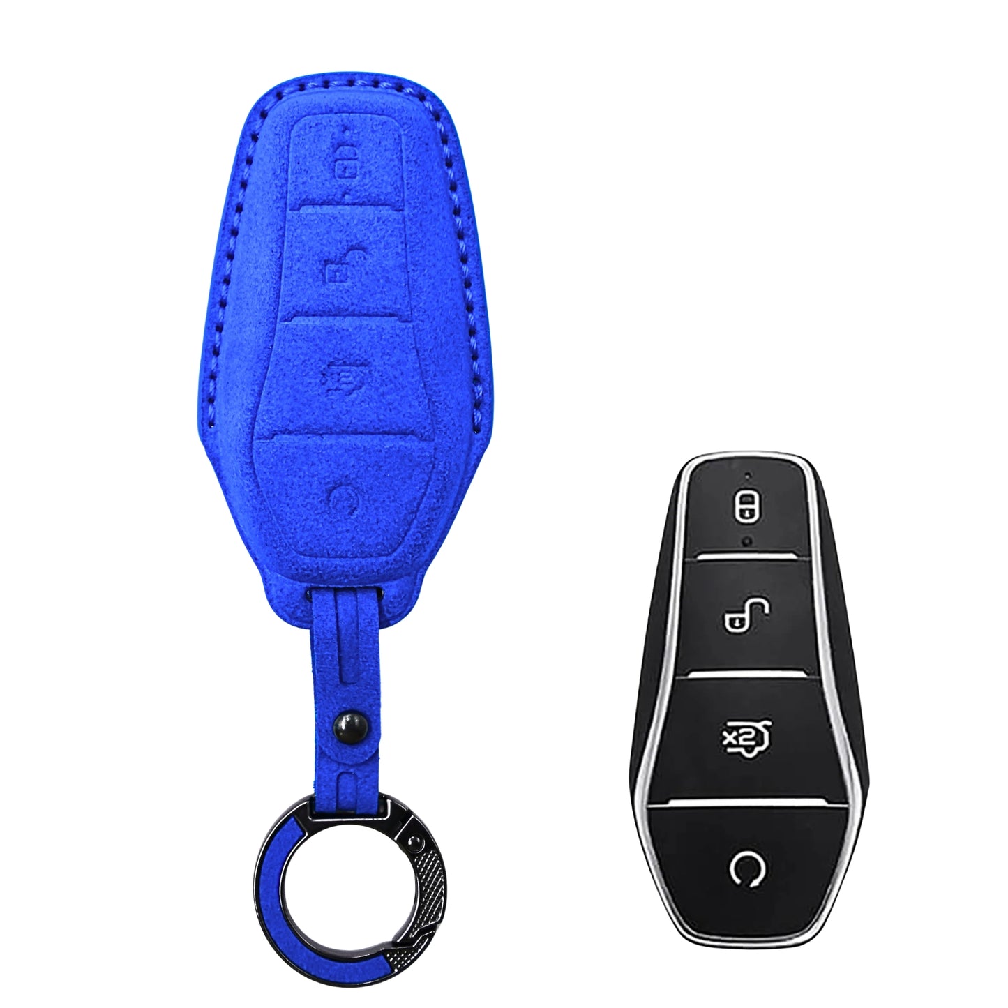 
                  
                    KMH Alcantara Key Cover for BYD-KEY COVER-KMH-Red-CARPLUS
                  
                