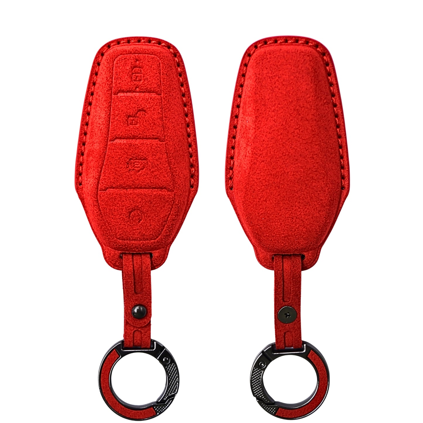 
                  
                    KMH Alcantara Key Cover for BYD-KEY COVER-KMH-Red-CARPLUS
                  
                