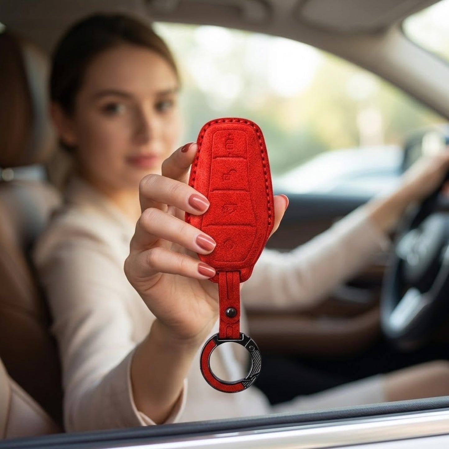 
                  
                    KMH Alcantara Key Cover for BYD-KEY COVER-KMH-Red-CARPLUS
                  
                