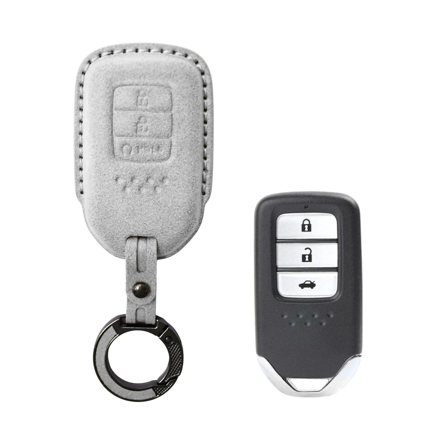 
                  
                    KMH Alcantara Key Cover for Honda(D2)-KEY COVER-KMH-Red-CARPLUS
                  
                