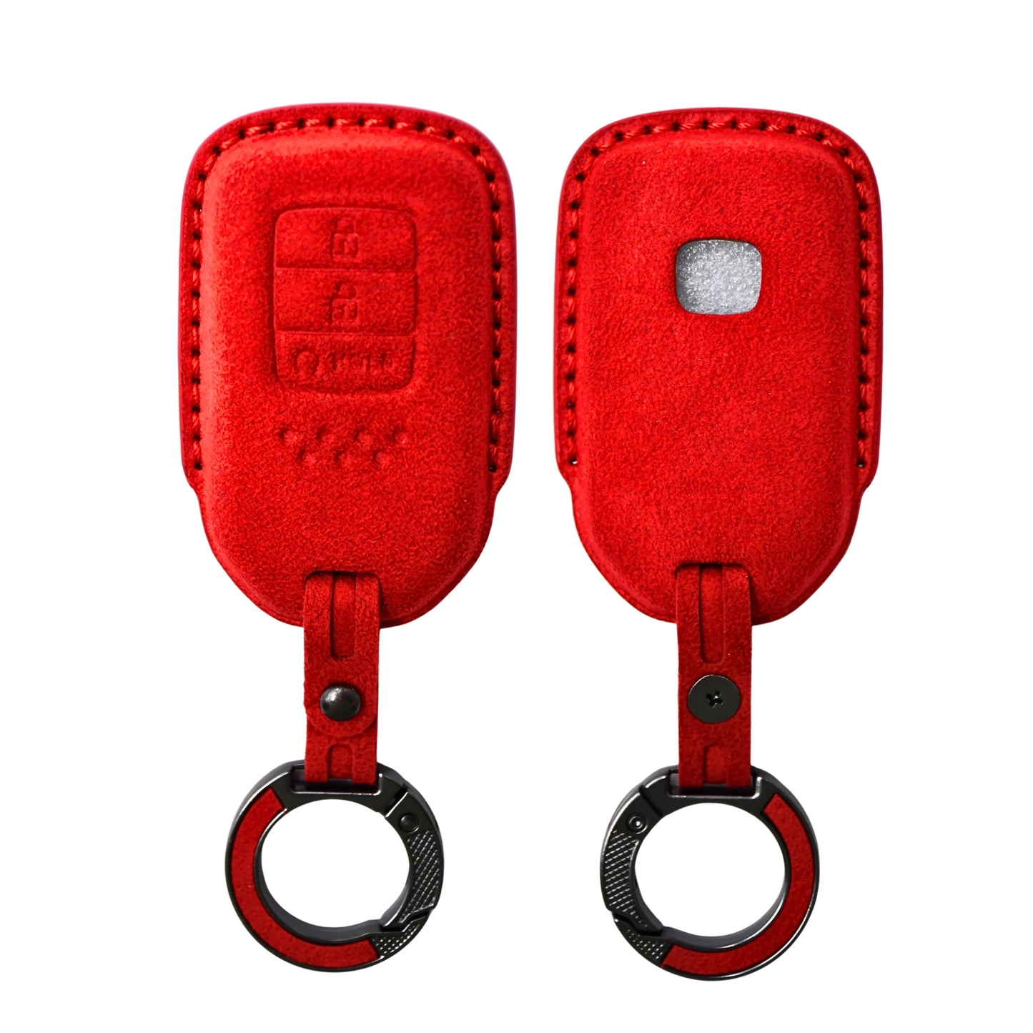 
                  
                    KMH Alcantara Key Cover for Honda(D2)-KEY COVER-KMH-Red-CARPLUS
                  
                