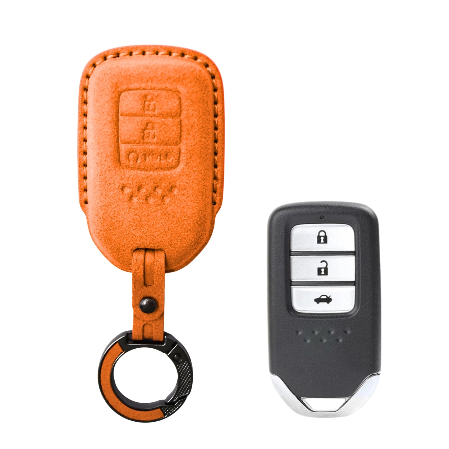 
                  
                    KMH Alcantara Key Cover for Honda(D2)-KEY COVER-KMH-Red-CARPLUS
                  
                