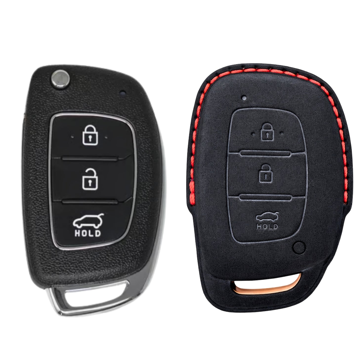 
                  
                    KMH Alcantara Key Cover for Hyundai(D1)-KEY COVER-KMH-Red-CARPLUS
                  
                