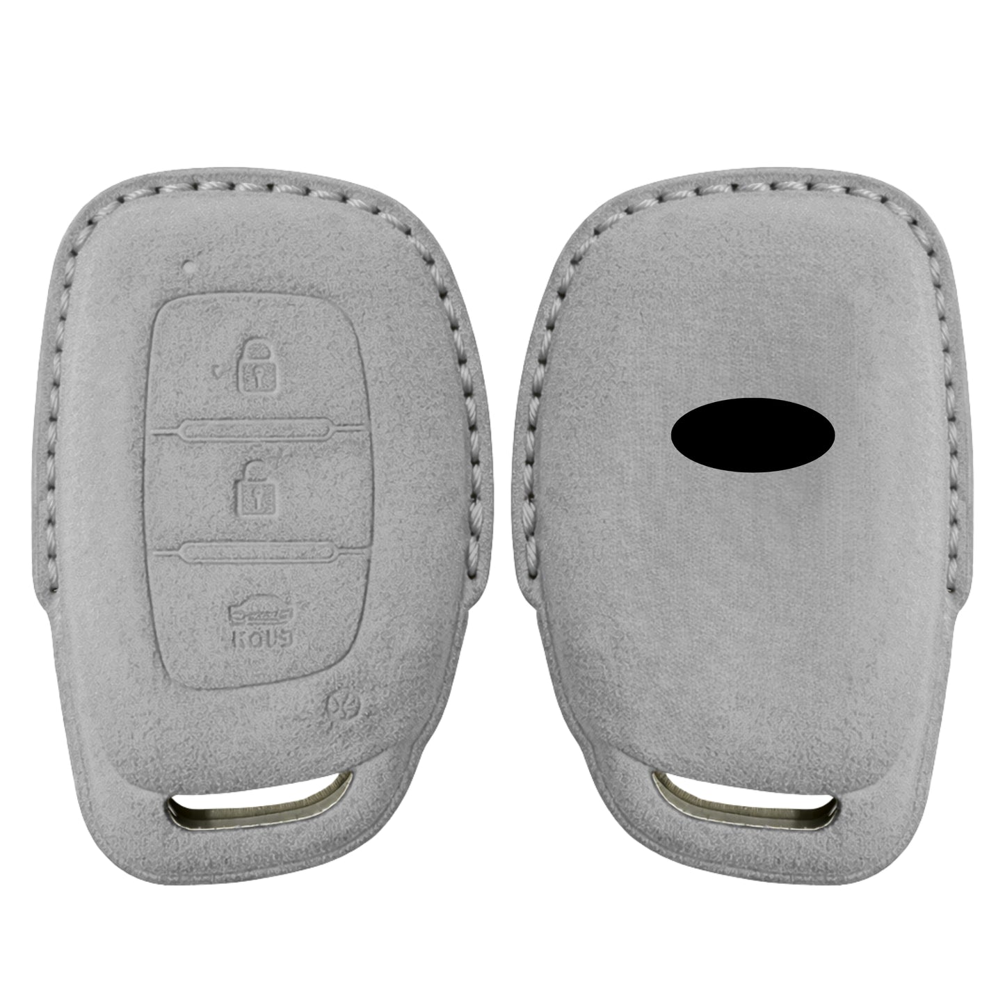 
                  
                    KMH Alcantara Key Cover for Hyundai(D1)-KEY COVER-KMH-Grey-CARPLUS
                  
                