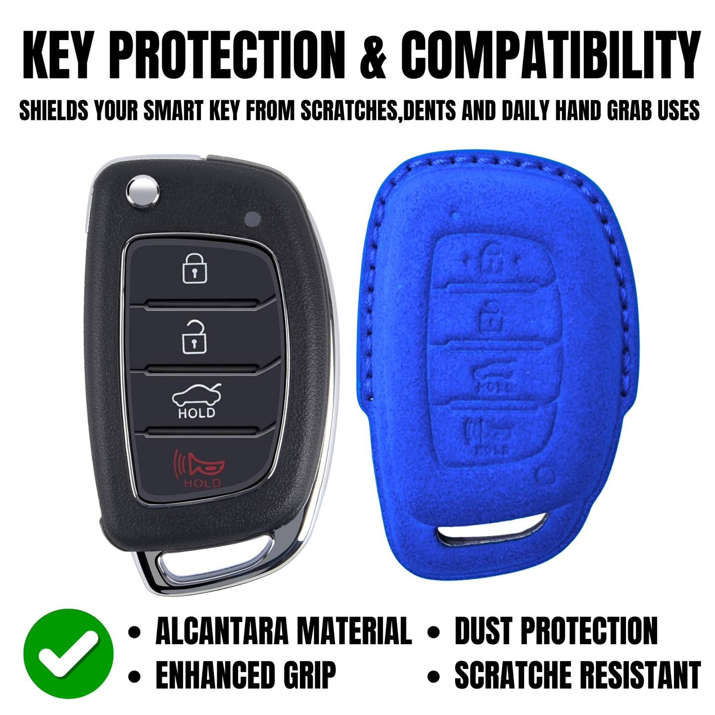 
                  
                    KMH Alcantara Key Cover for Hyundai(D2)-KEY COVER-KMH-Red-CARPLUS
                  
                