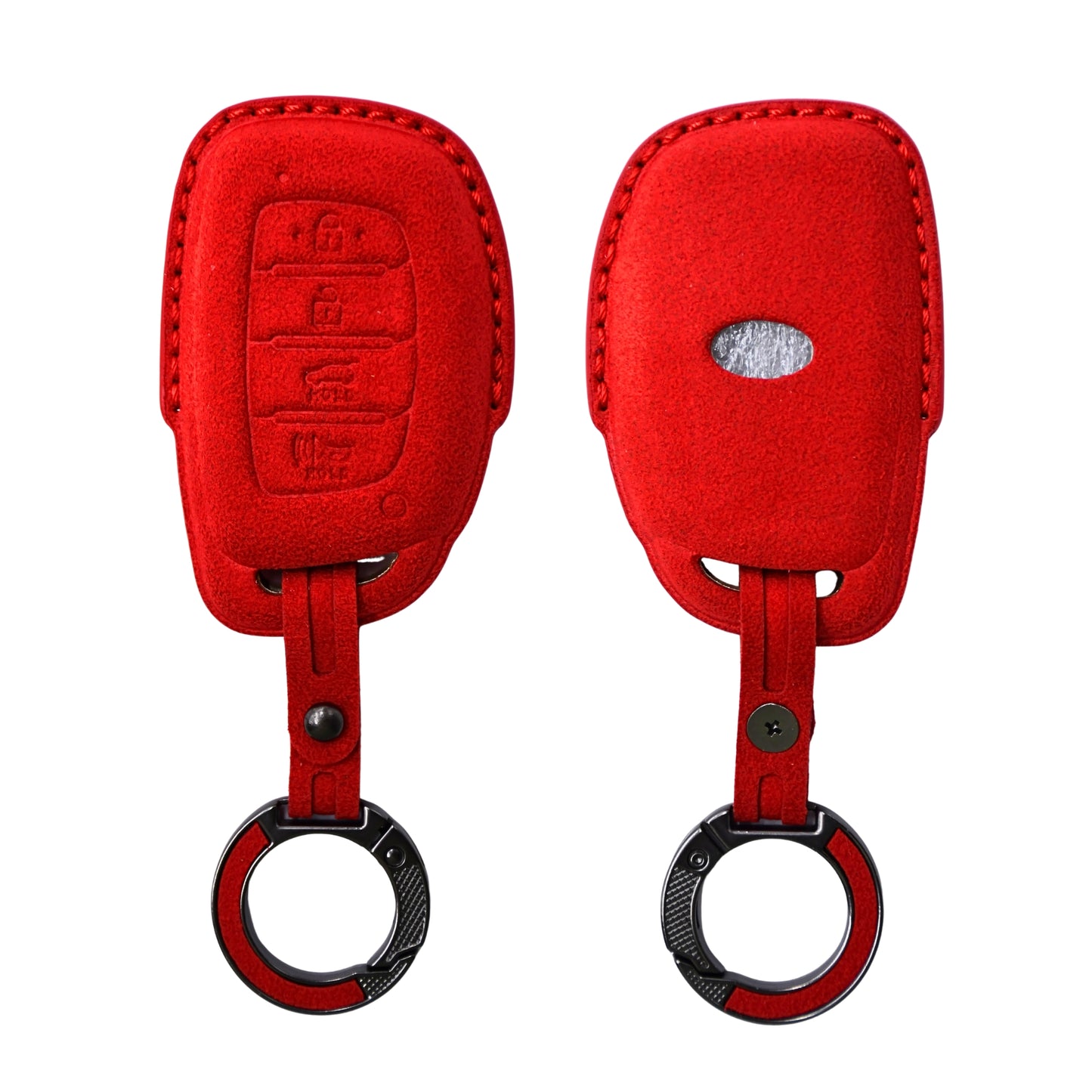 
                  
                    KMH Alcantara Key Cover for Hyundai(D2)-KEY COVER-KMH-Red-CARPLUS
                  
                