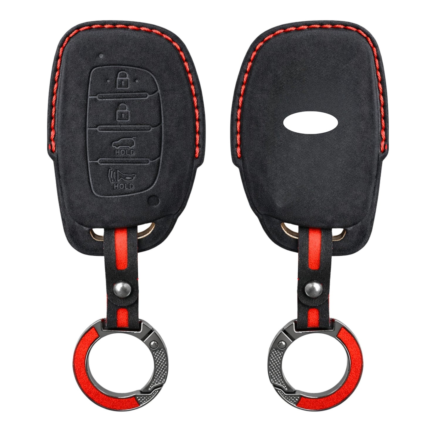 
                  
                    KMH Alcantara Key Cover for Hyundai(D2)-KEY COVER-KMH-Red-CARPLUS
                  
                