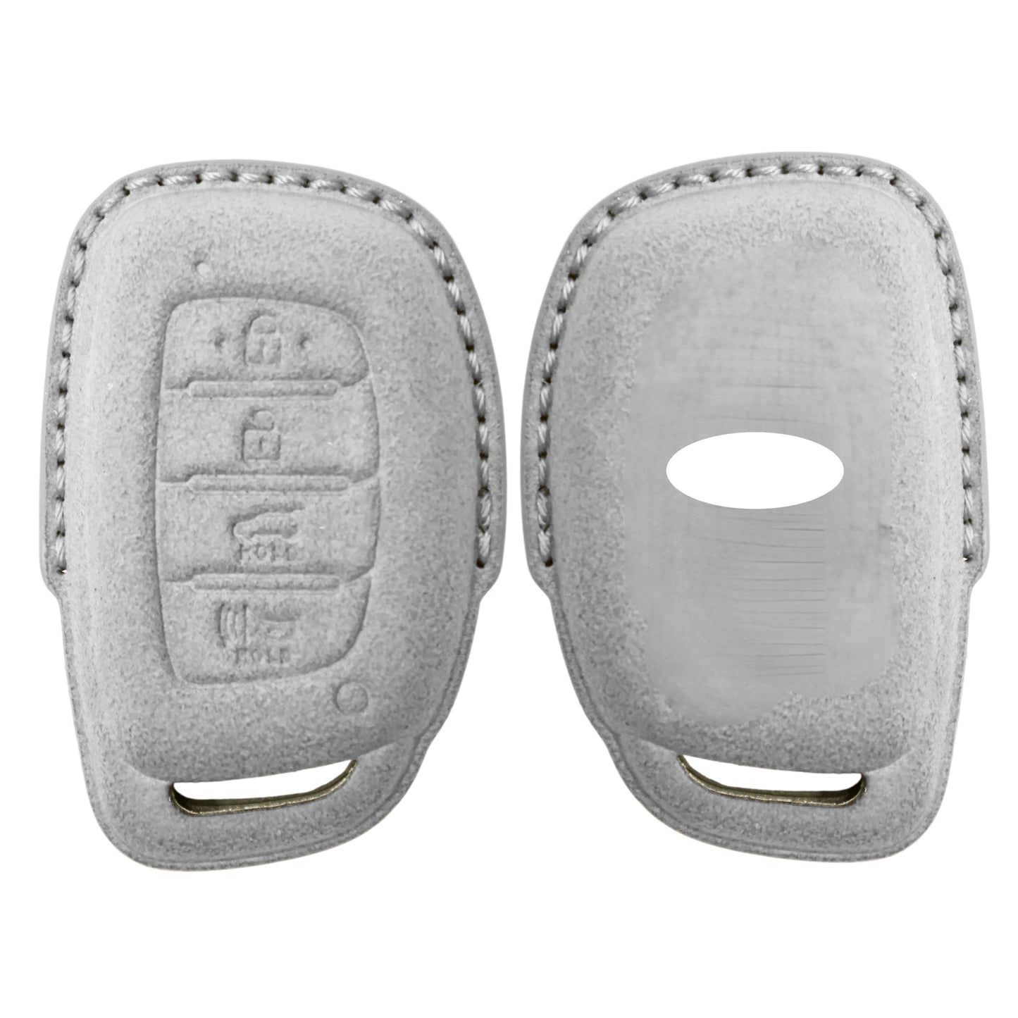 
                  
                    KMH Alcantara Key Cover for Hyundai(D2)-KEY COVER-KMH-Grey-CARPLUS
                  
                