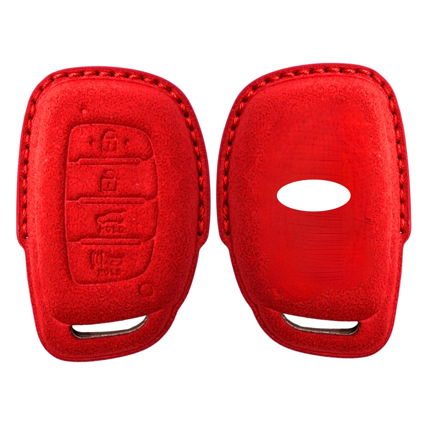 
                  
                    KMH Alcantara Key Cover for Hyundai(D2)-KEY COVER-KMH-Red-CARPLUS
                  
                