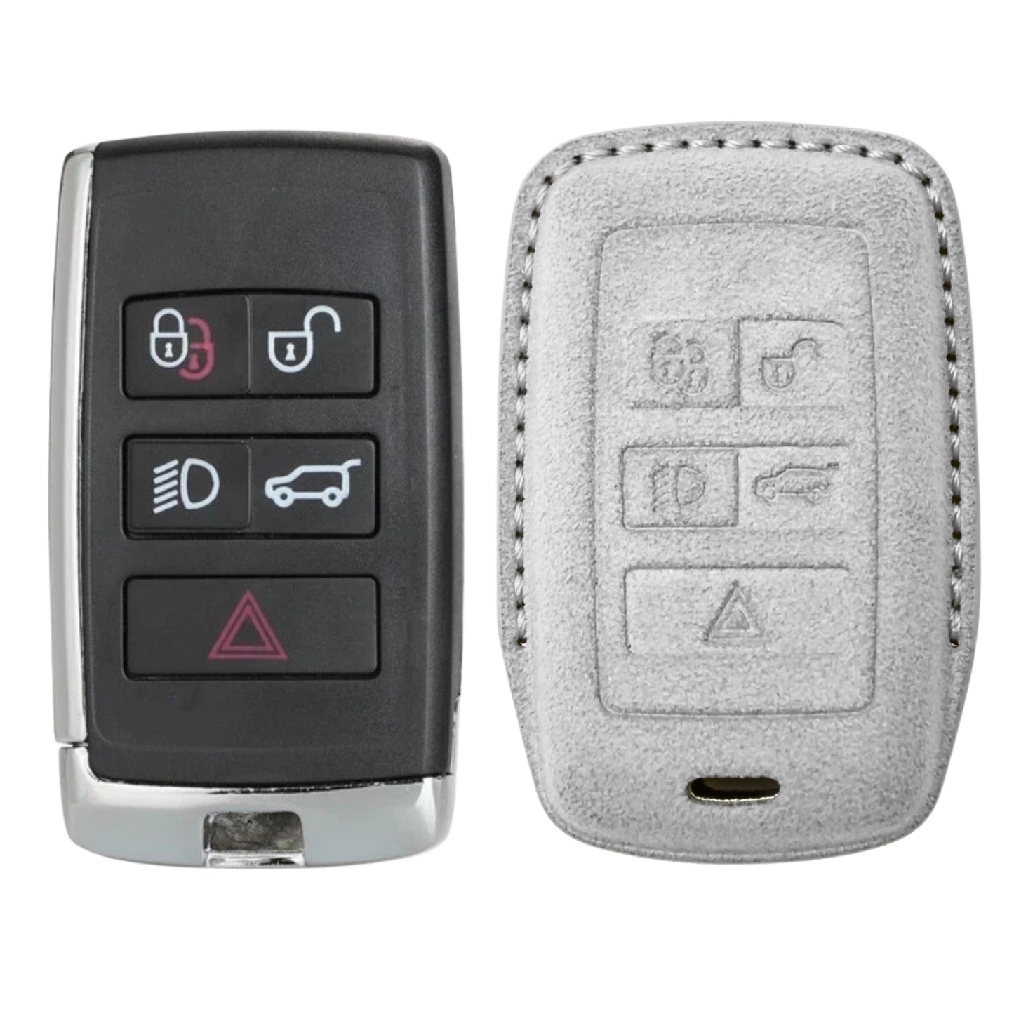 
                  
                    KMH Alcantara Key Cover for Land Rover(D2)-KEY COVER-KMH-Red-CARPLUS
                  
                