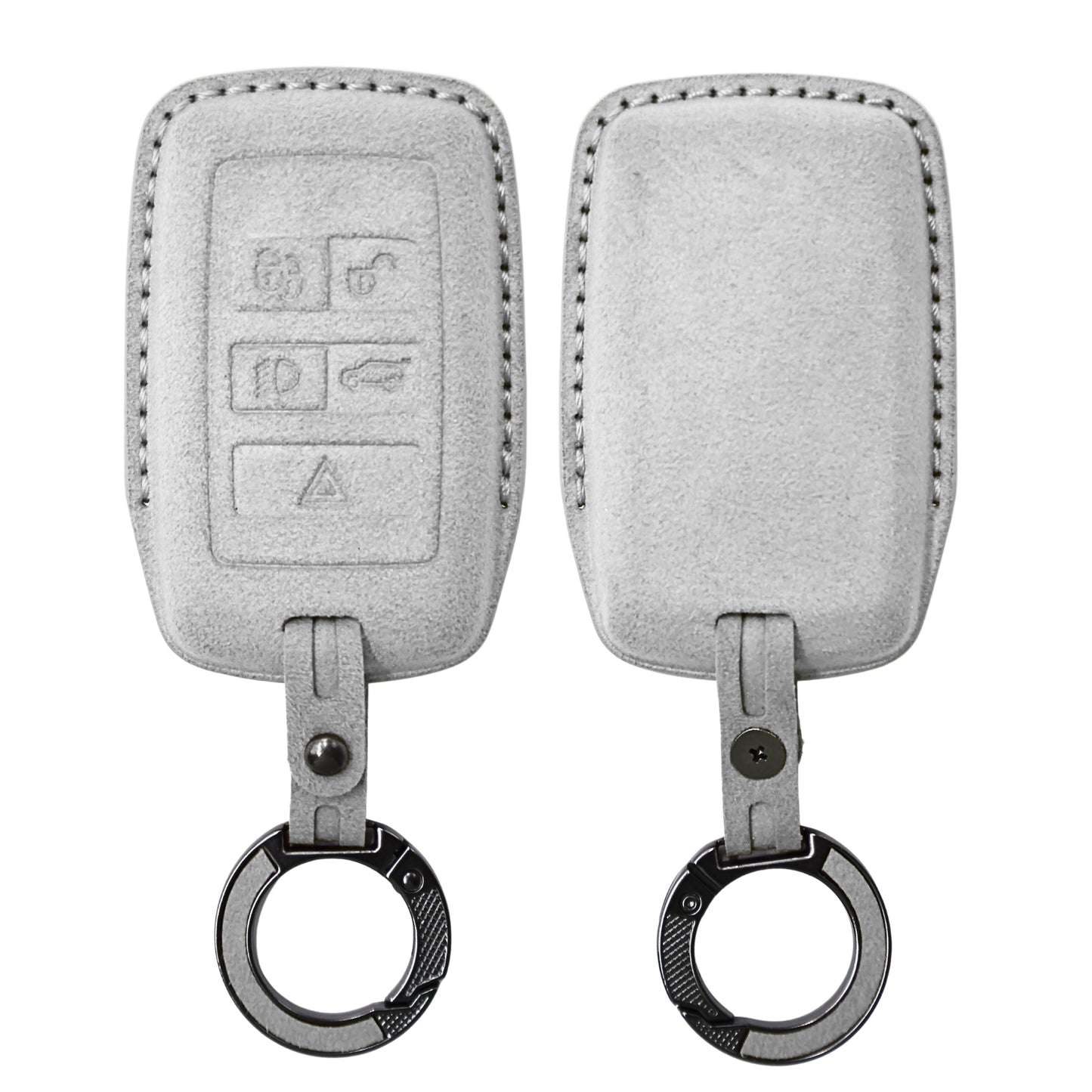 
                  
                    KMH Alcantara Key Cover for Land Rover(D2)-KEY COVER-KMH-Red-CARPLUS
                  
                