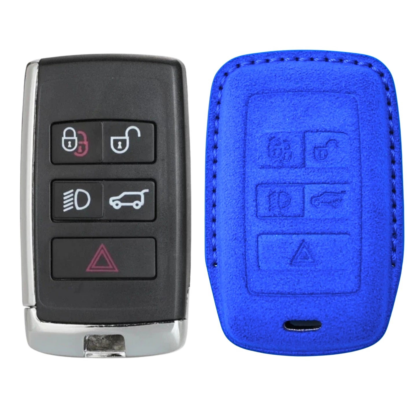 
                  
                    KMH Alcantara Key Cover for Land Rover(D2)-KEY COVER-KMH-Red-CARPLUS
                  
                