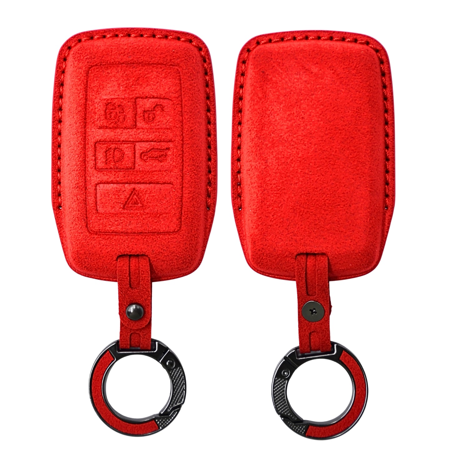 
                  
                    KMH Alcantara Key Cover for Land Rover(D2)-KEY COVER-KMH-Red-CARPLUS
                  
                