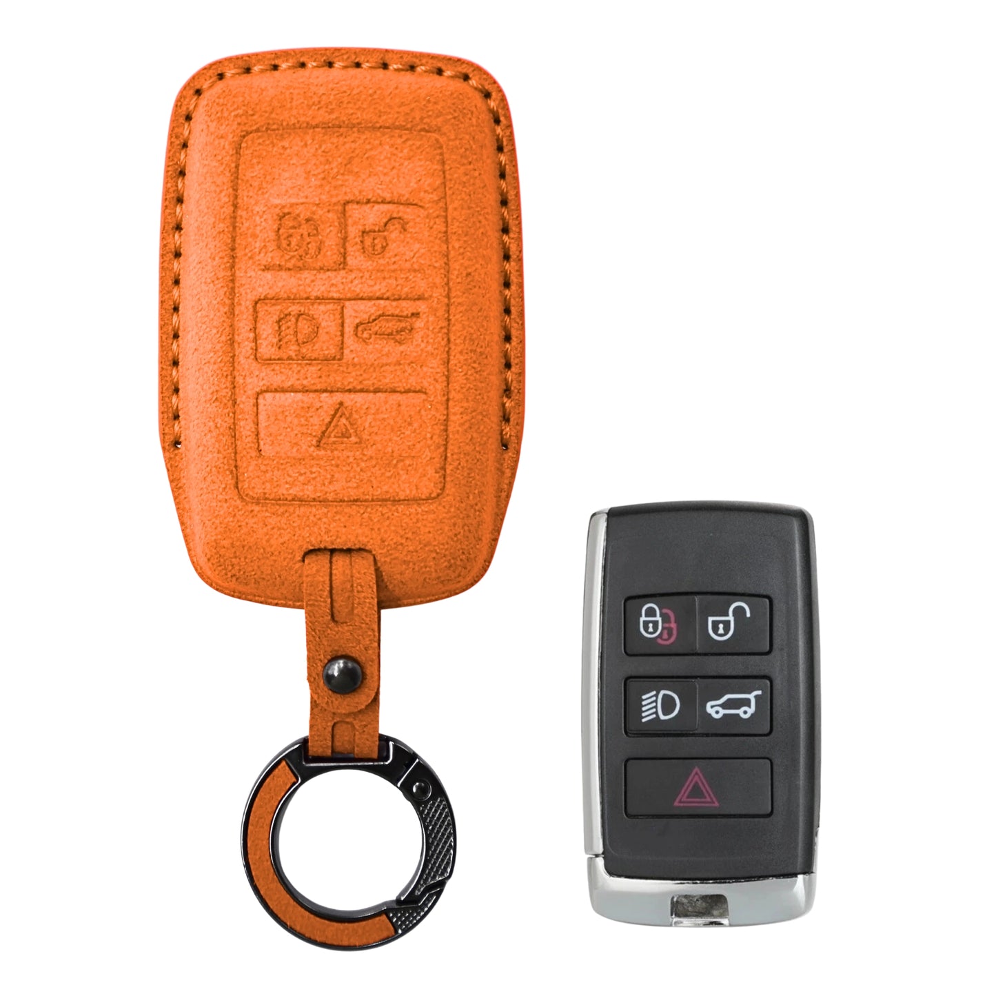 
                  
                    KMH Alcantara Key Cover for Land Rover(D2)-KEY COVER-KMH-Red-CARPLUS
                  
                