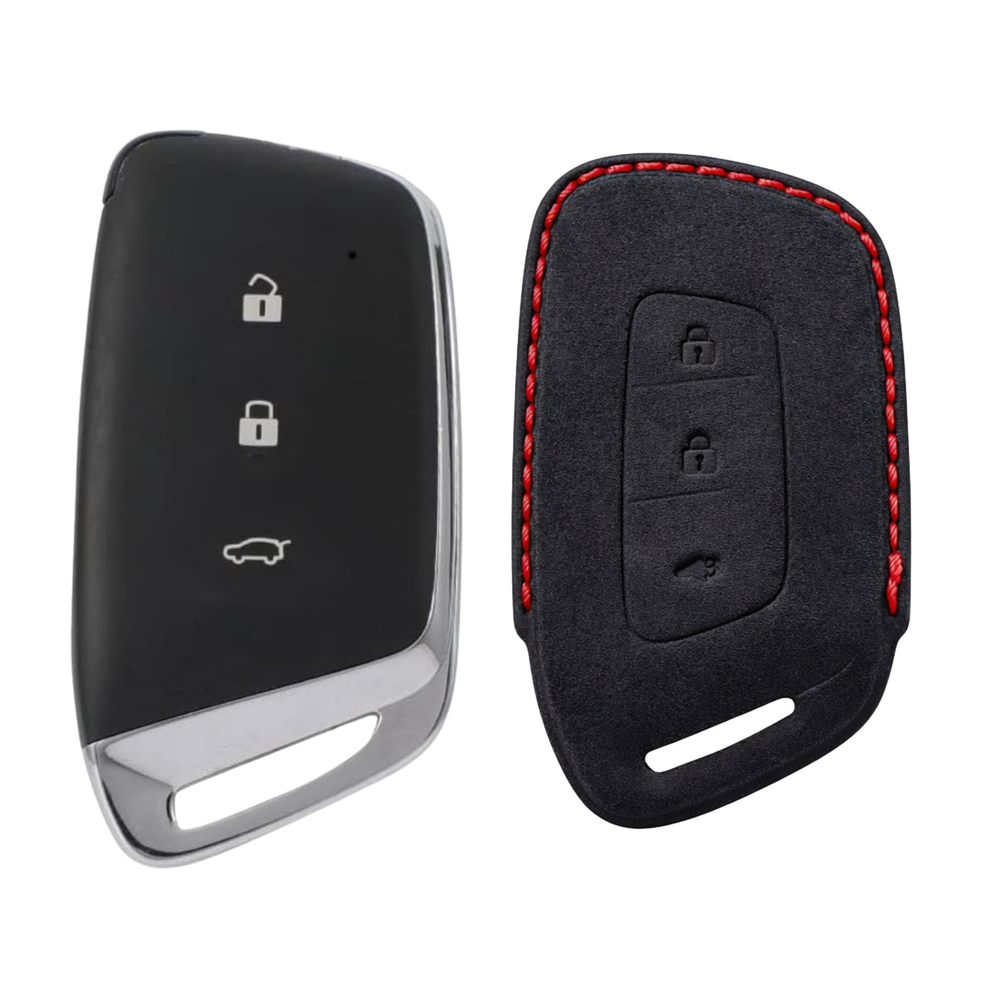 
                  
                    KMH Alcantara Key Cover for MG(D2)-KEY COVER-KMH-Red-CARPLUS
                  
                