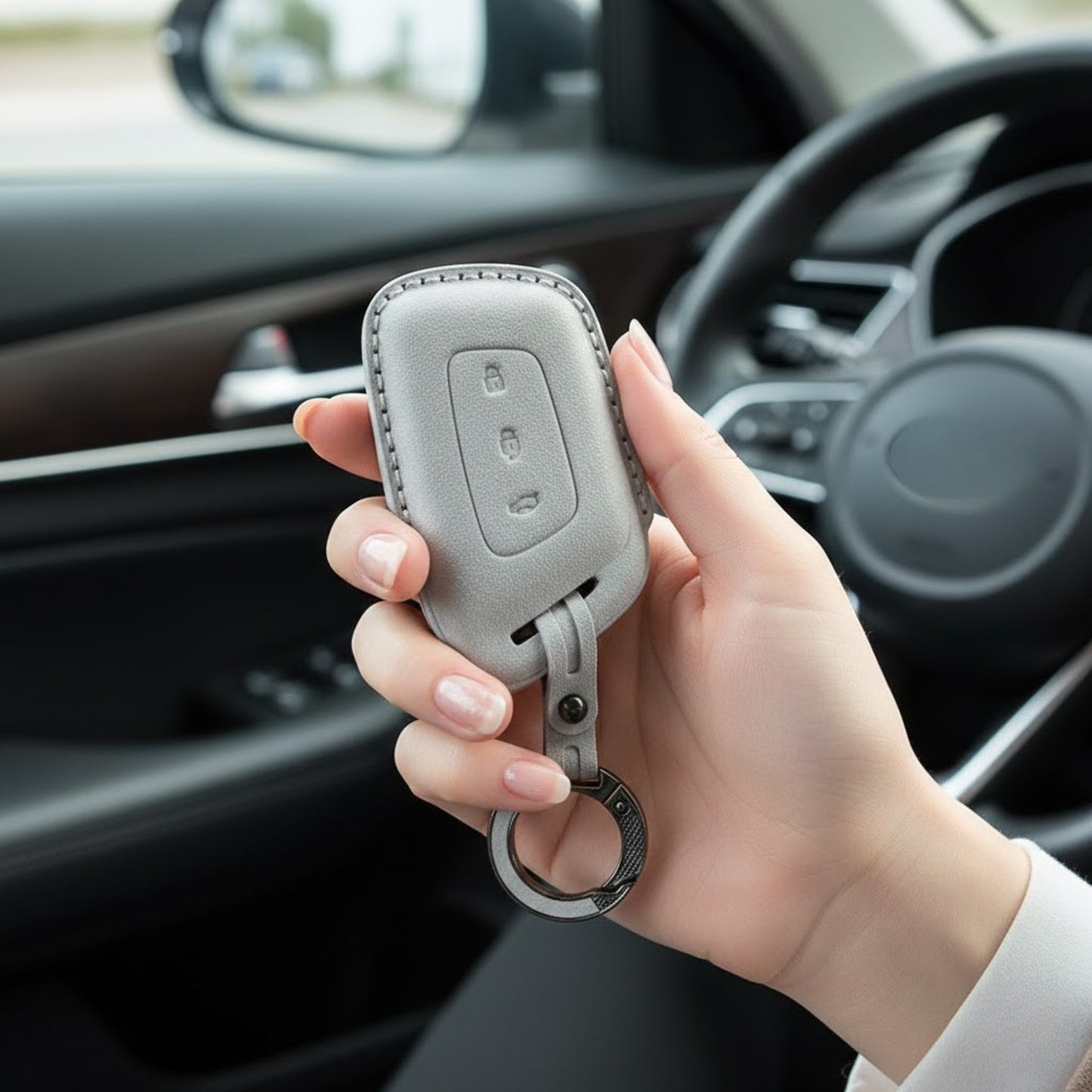 
                  
                    KMH Alcantara Key Cover for MG(D2)-KEY COVER-KMH-Red-CARPLUS
                  
                