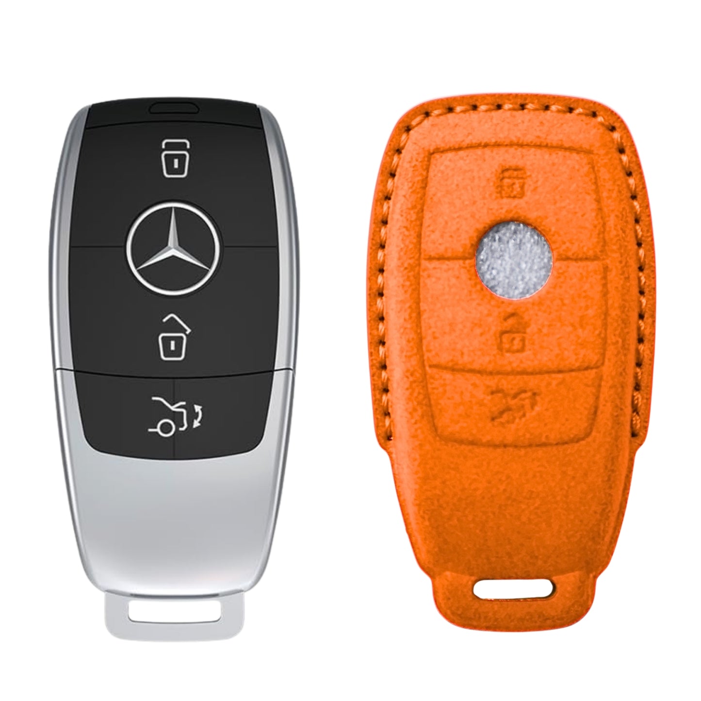 
                  
                    KMH Alcantara Key Cover for Mercedes Benz-KEY COVER-KMH-Red-CARPLUS
                  
                