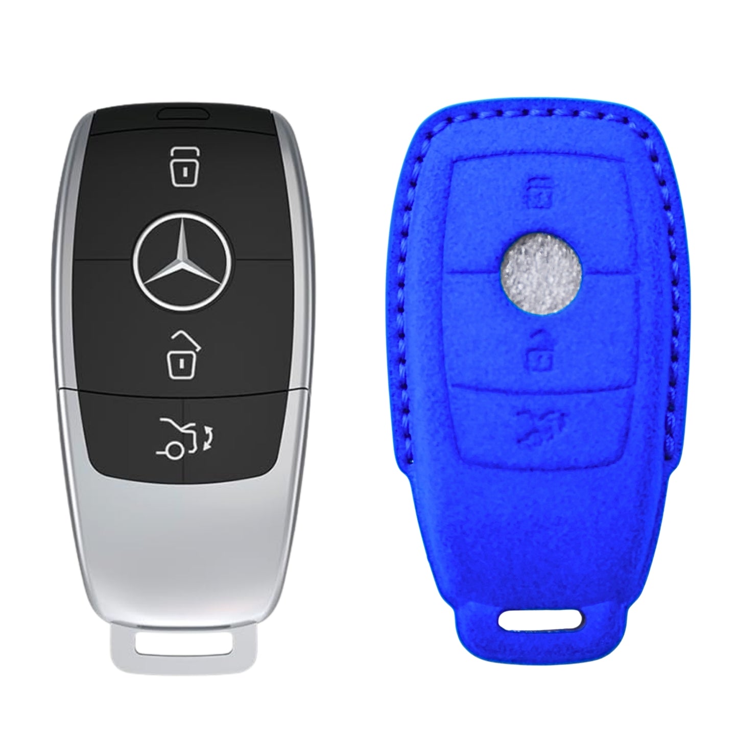 
                  
                    KMH Alcantara Key Cover for Mercedes Benz-KEY COVER-KMH-Red-CARPLUS
                  
                