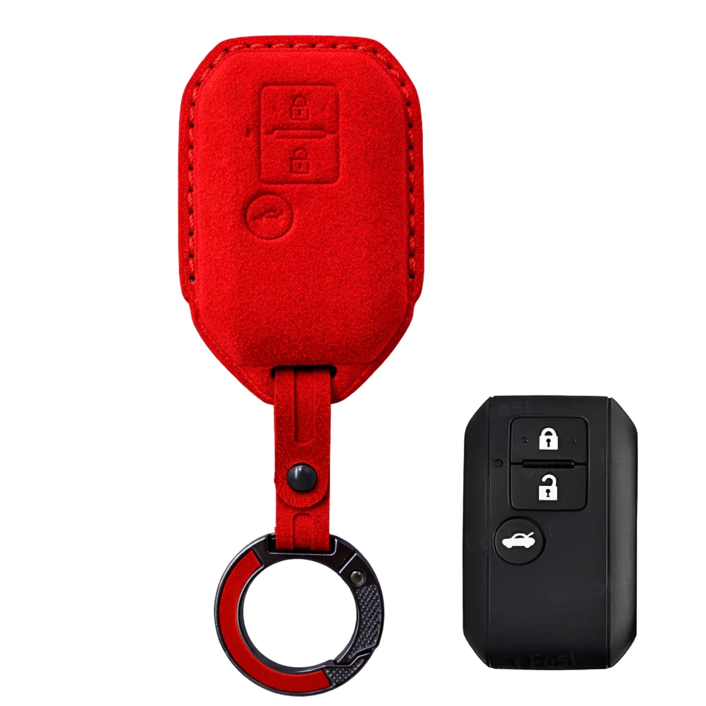 
                  
                    KMH Alcantara Key Cover for Suzuki(D3)-KEY COVER-KMH-Red-CARPLUS
                  
                